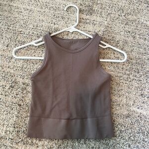 Abercrombie & Fitch YPB brown workout tank